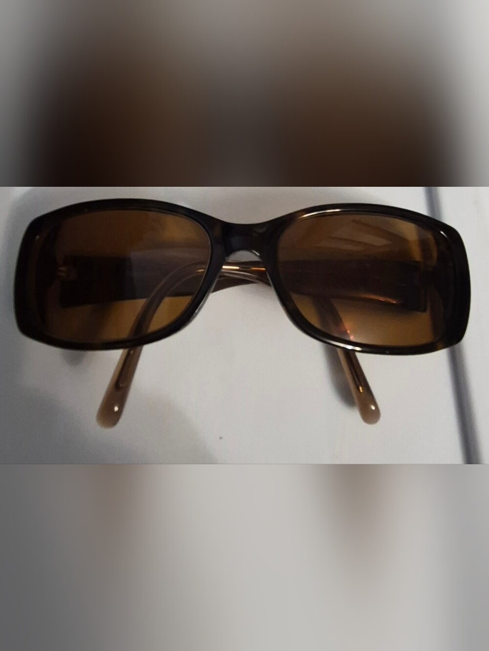 Vera Wang Brown Rectangular Women's Sunglasses FRAMES